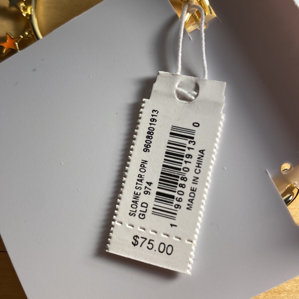 Kendra Scott sloanie star earrings. New with tags. - Picture 3 of 3
